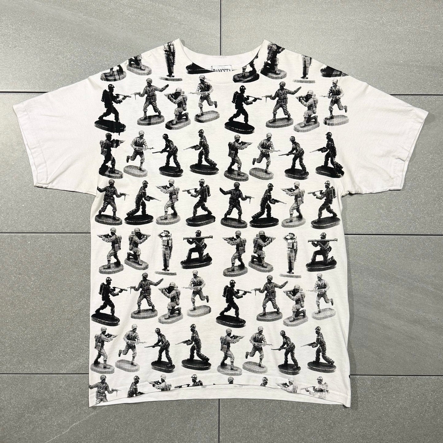 BANCSTA TOY SOLDIERS WHITE AOP