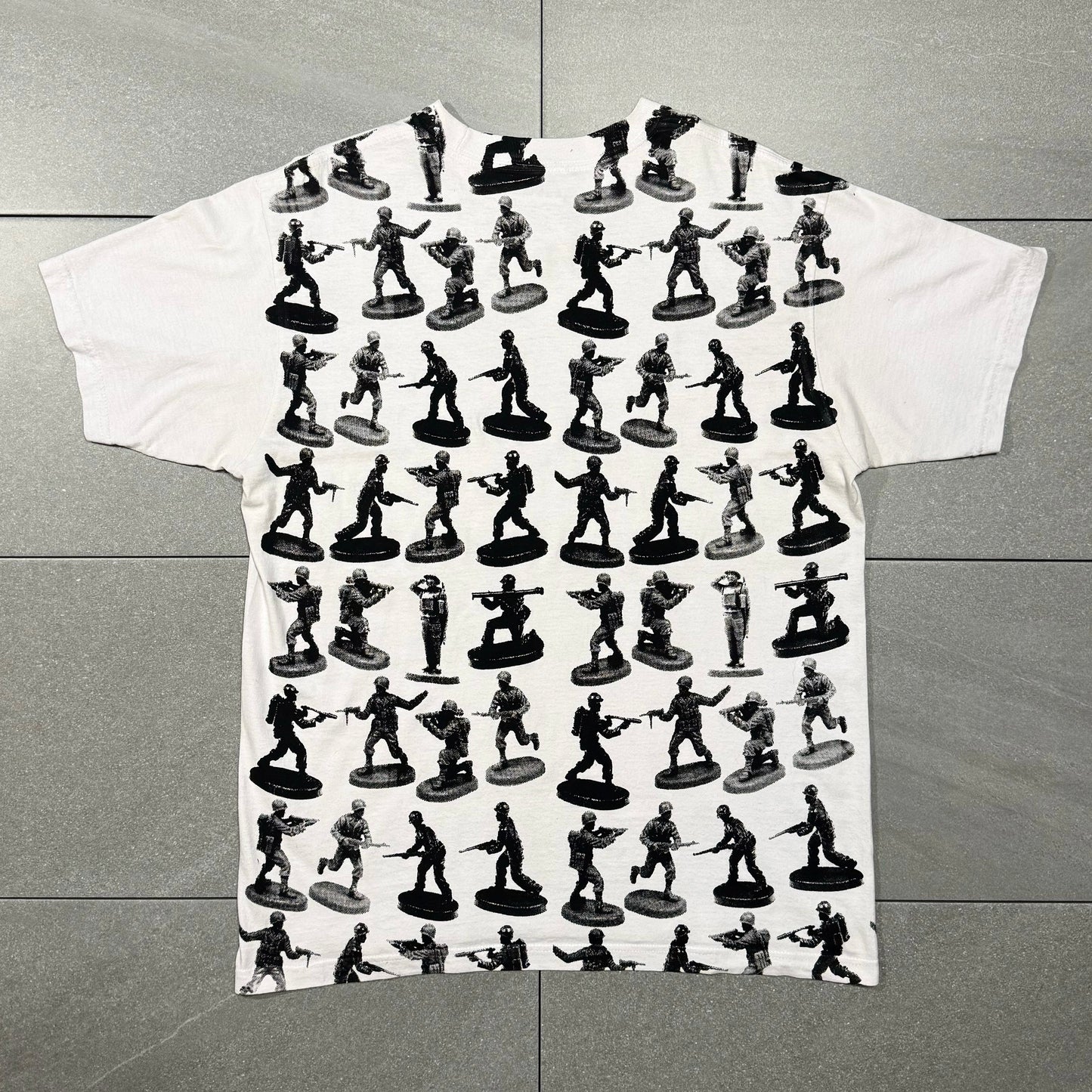 BANCSTA TOY SOLDIERS WHITE AOP