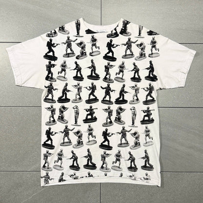 BANCSTA TOY SOLDIERS WHITE AOP