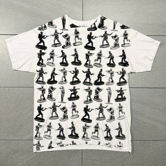 BANCSTA TOY SOLDIERS WHITE AOP